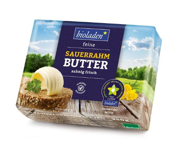 Produktfoto zu Butter, bioladen Sauerrahm