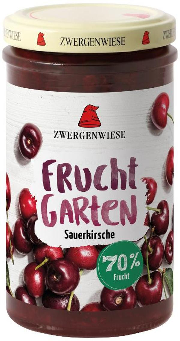 Produktfoto zu Fruchtgarten Sauerkirsch 225g