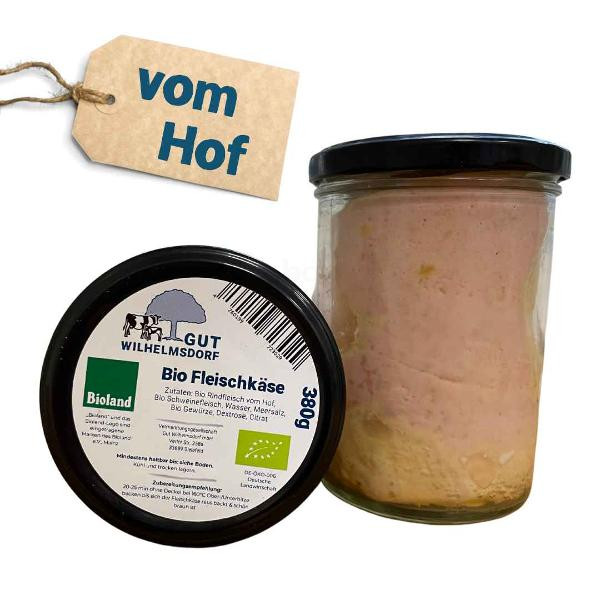 Produktfoto zu Wilhelmsdorfer Fleischkäse v. Rind im Glas, 380g