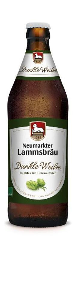 Produktfoto zu Lammsbräu Dunkle Weiße, 10 x 0,5 l