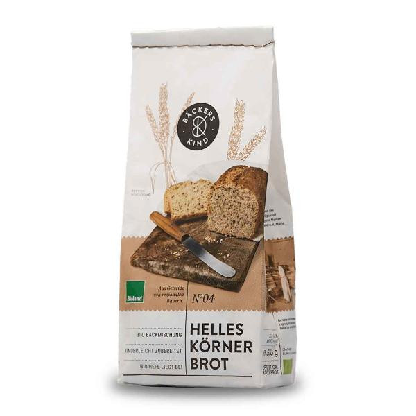 Produktfoto zu Backmischung 04 Helles Dinkel-Körner-Brot