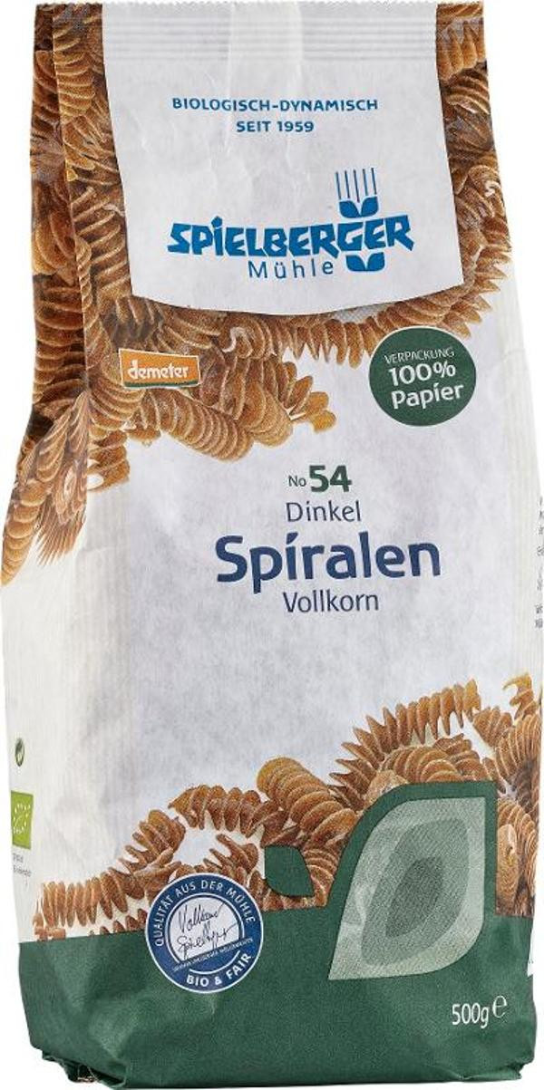 Produktfoto zu Nudeln, Spiralen Dinkel VK