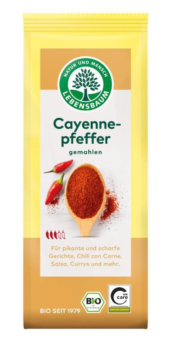 Produktfoto zu Cayennepfeffer Tüte, 50g