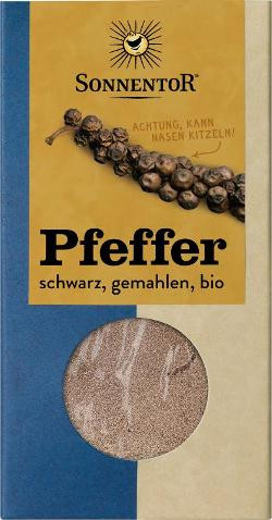 Produktfoto zu Gewürz, Pfeffer schwarz gemahlen