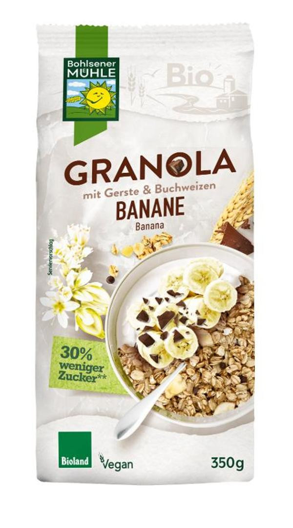 Produktfoto zu Müsli, Granola Banane