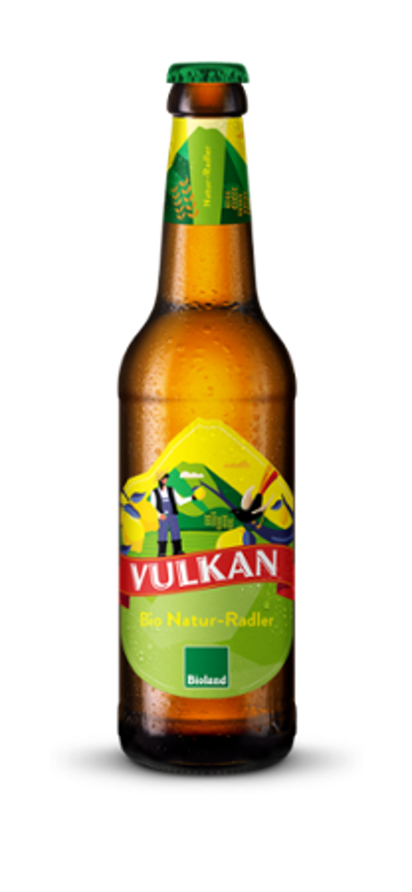 Produktfoto zu Vulkan Bier Natur Radler