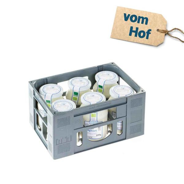 Produktfoto zu Bioland-Joghurt 6x500g Träger