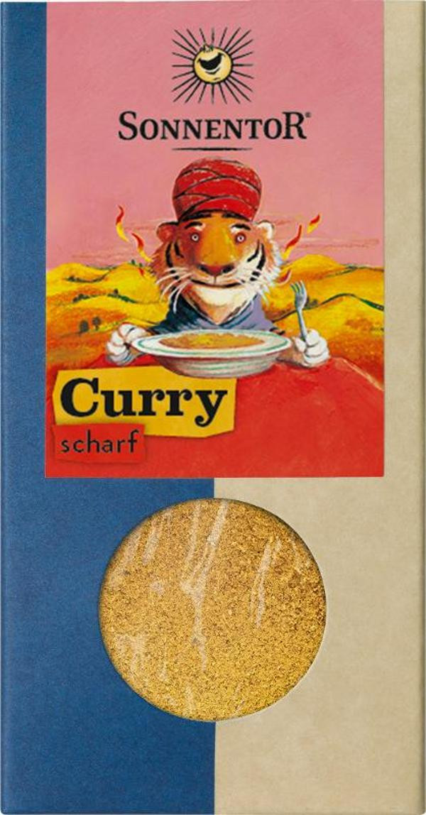 Produktfoto zu Gewürz, Curry scharf, 50g