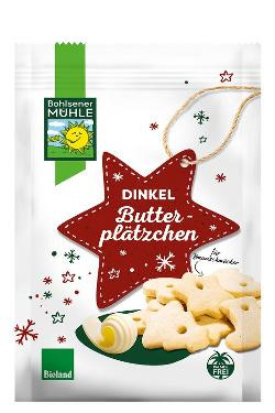 Produktfoto zu Dinkel Butterplätzchen, 125 g