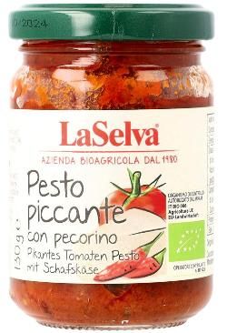 Produktfoto zu Pesto piccante mit Schafskäse und Tomate