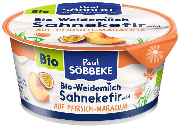 Produktfoto zu Sahne Kefir Pfirsich-Maracuja