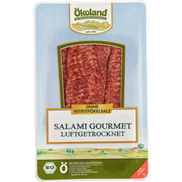 Produktfoto zu Gourmet Salami, geschnitten