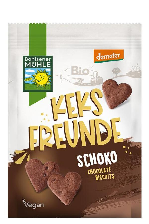 Produktfoto zu KeksFreunde Schoko, 125 g