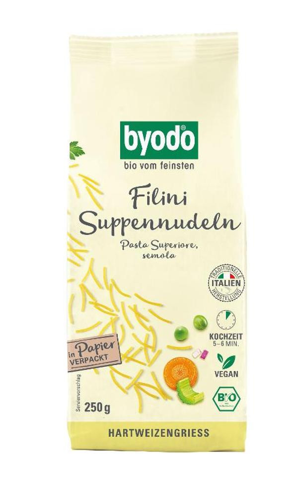 Produktfoto zu Filini, Suppennudeln hell 250g