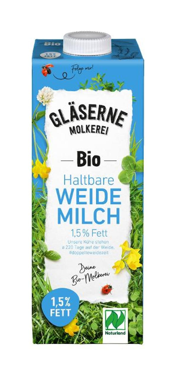 Produktfoto zu H-Weidemilch 1,5%, Tetra