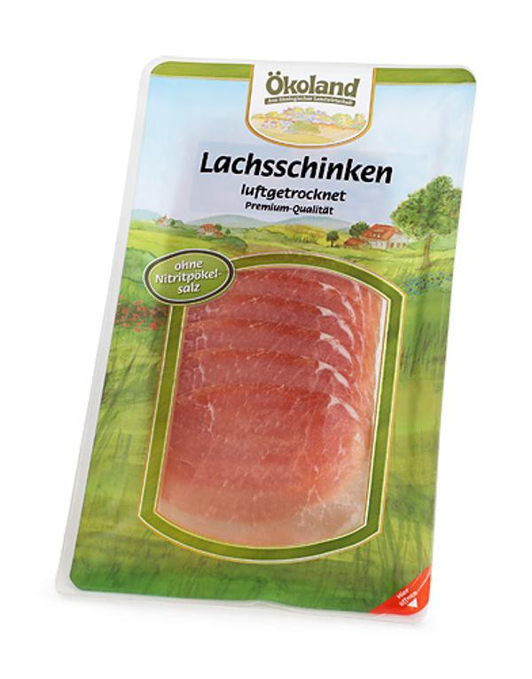 Produktfoto zu Bio-Premium Lachsschinken luft