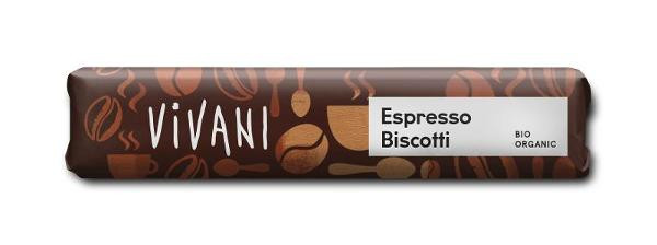 Produktfoto zu Schokoriegel Espresso Biscotti, 40g