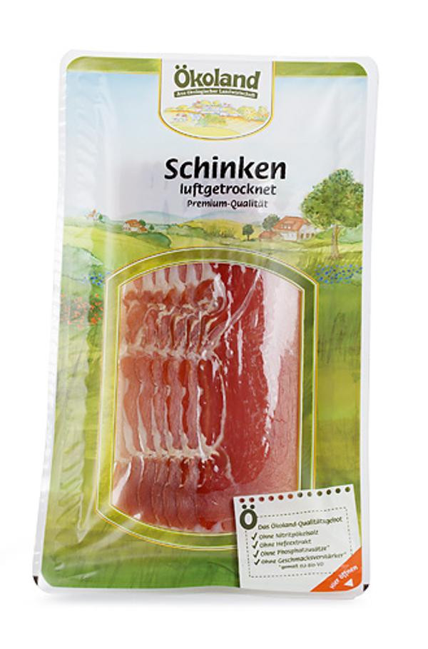 Produktfoto zu Bio-Premium Schinken luftgetr.