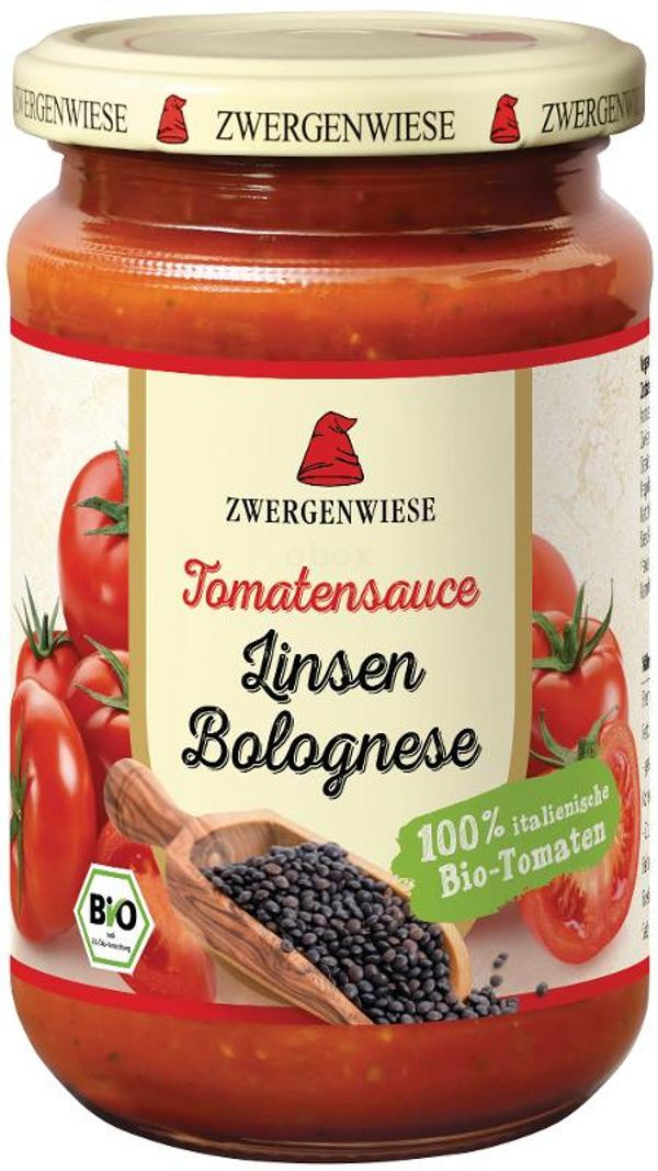 Produktfoto zu Tomatensauce vegane Linsen Bolognese