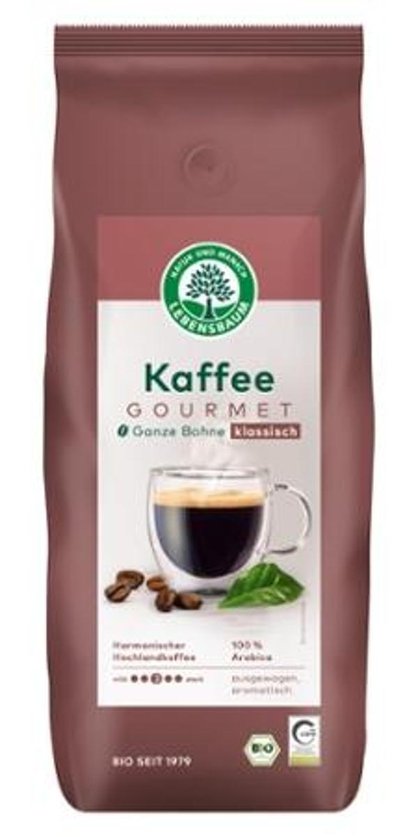 Produktfoto zu Gourmet Kaffee Ganze Bohne 1kg