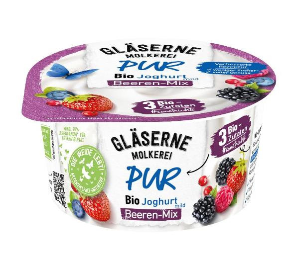 Produktfoto zu Joghurt pur Beeren Mix 3,5%