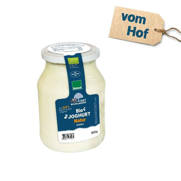 Produktfoto zu Bioland Joghurt-Natur 500g