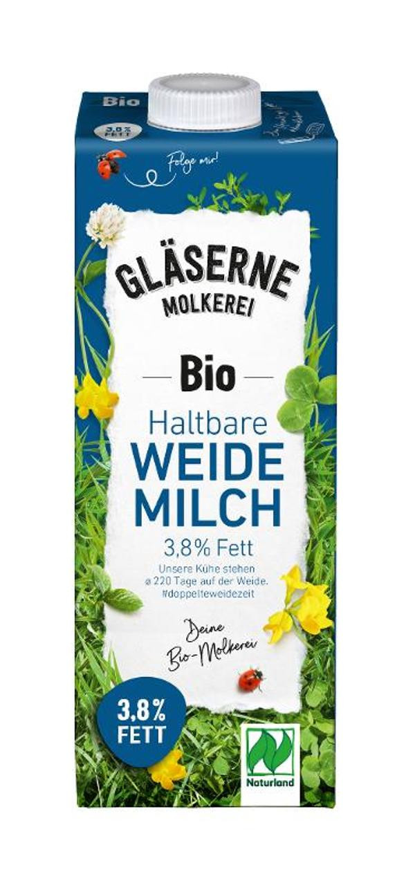 Produktfoto zu H-Weidemilch 3,8%, Tetra