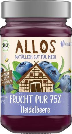 Produktfoto zu Frucht Pur Heidelbeere 250g