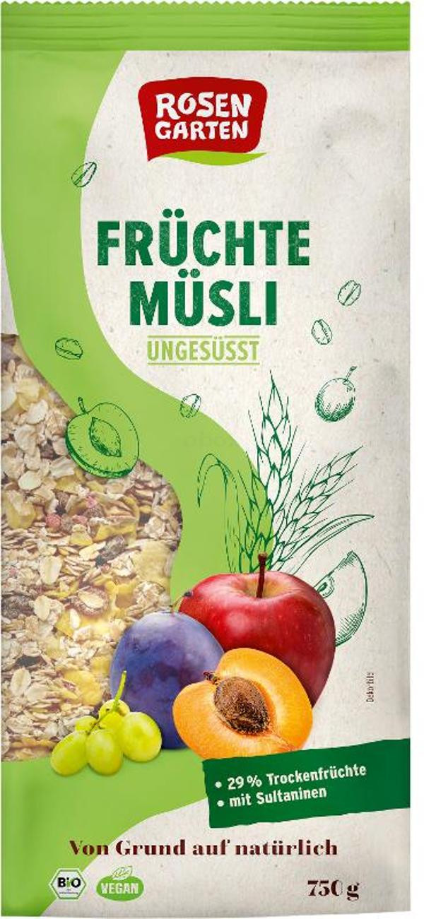 Produktfoto zu Früchte-Müsli, 750g