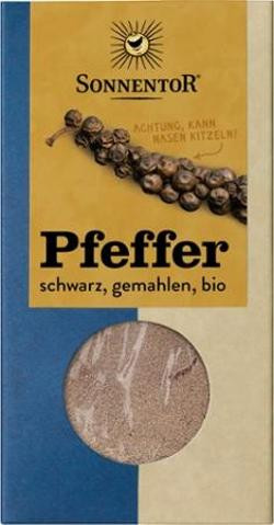 Produktfoto zu Gewürz, Pfeffer schwarz gemahlen