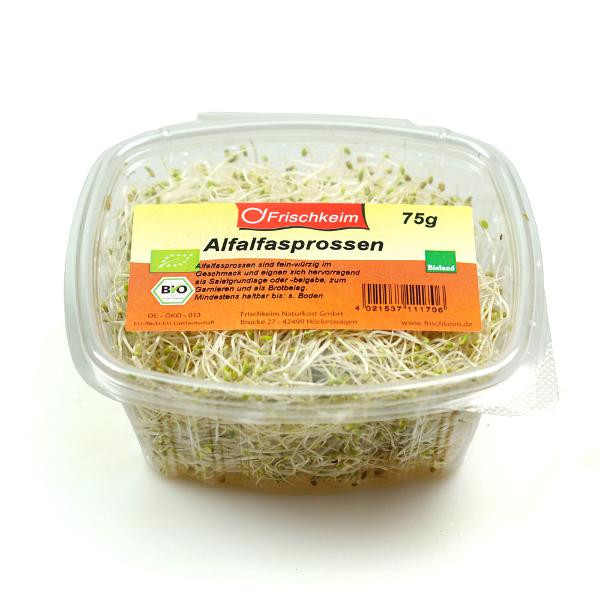 Produktfoto zu Alfalfa Sprossen