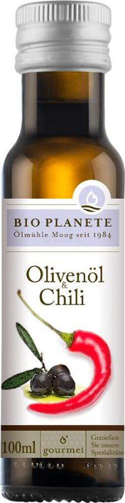 Produktfoto zu Olivenöl mit Knoblauch, 100 ml