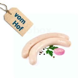 Produktfoto zu Wilhelmsdorfer Schlesische Weißwurst 4 Stk FRISCH!