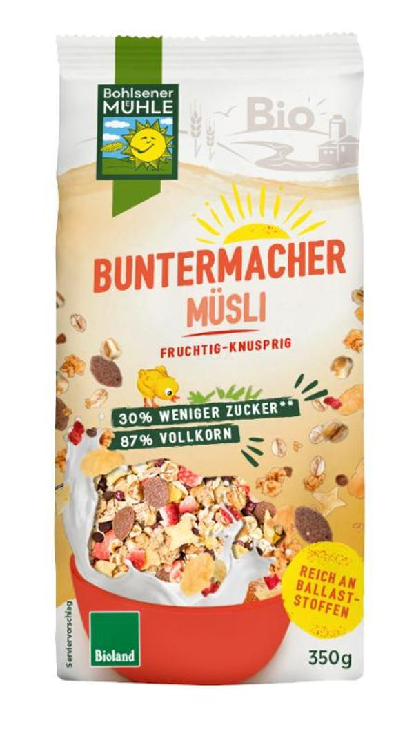 Produktfoto zu Buntermacher Müsli