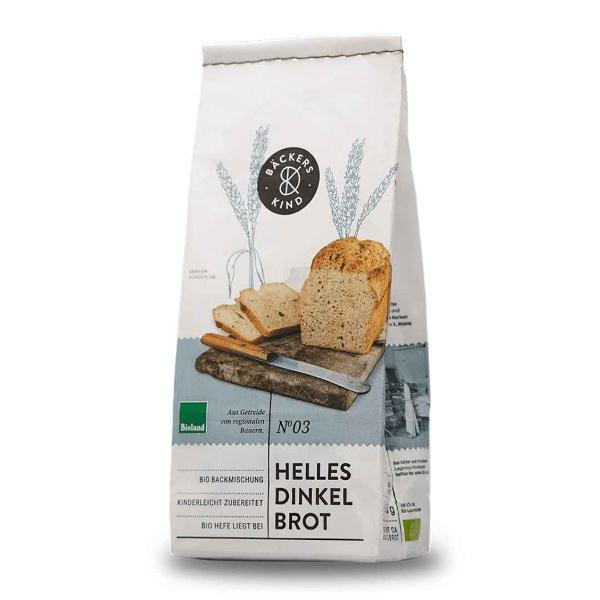 Produktfoto zu Backmischung 03, Helles Dinkelbrot