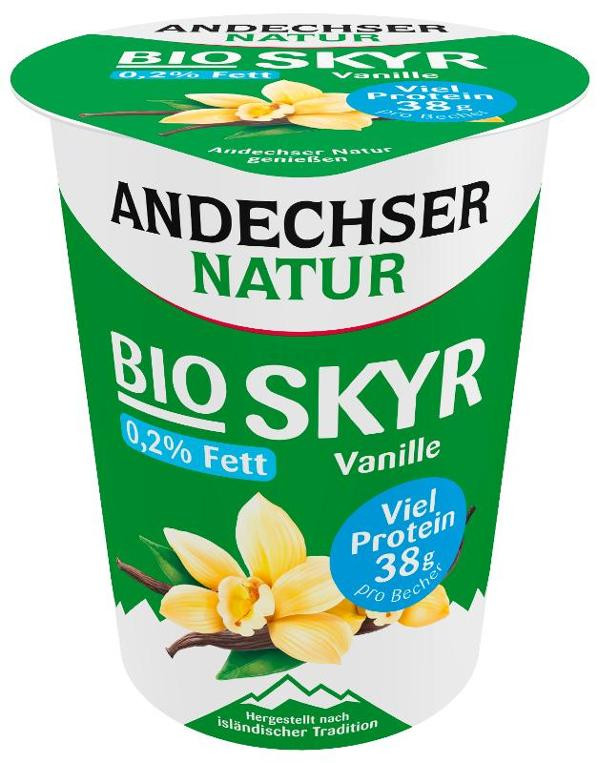 Produktfoto zu Skyr Vanille 0,2%, 400 g