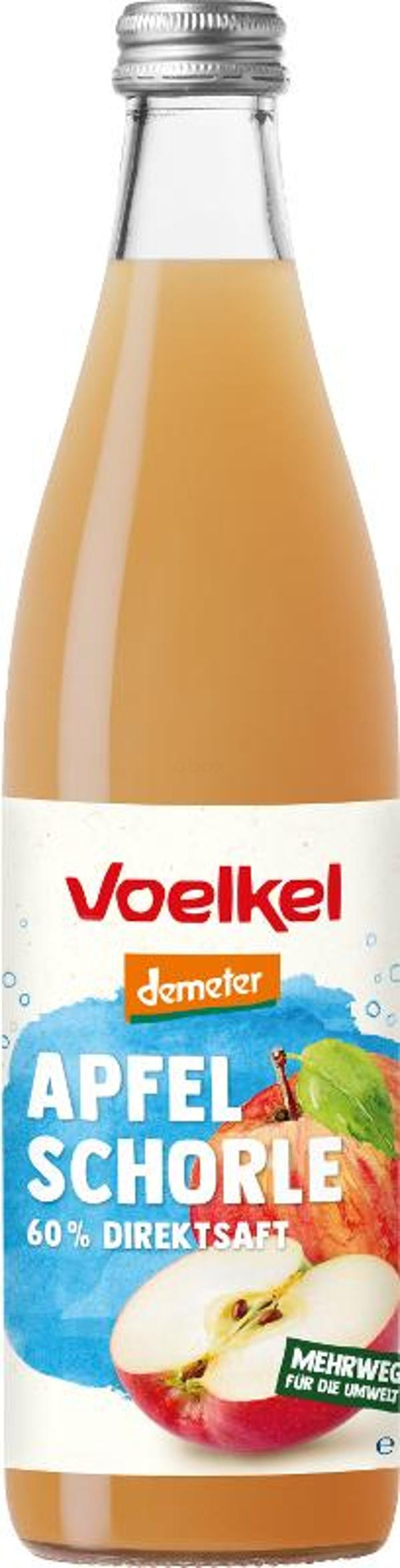 Produktfoto zu Apfelschorle, naturtrüb, 0,5 l