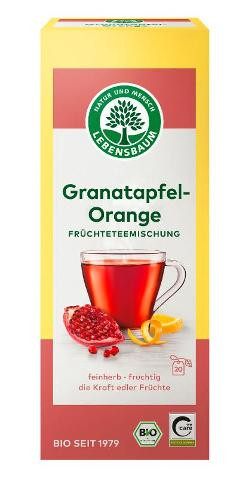 Produktfoto zu Tee, Granatapfel-Orange LEB