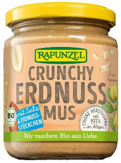 Produktfoto zu Erdnussmus Crunchy 250g