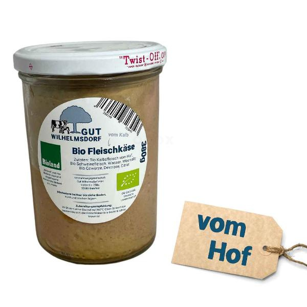 Produktfoto zu Wilhelmsdorfer Fleischkäse v. Kalb im Glas, 380g